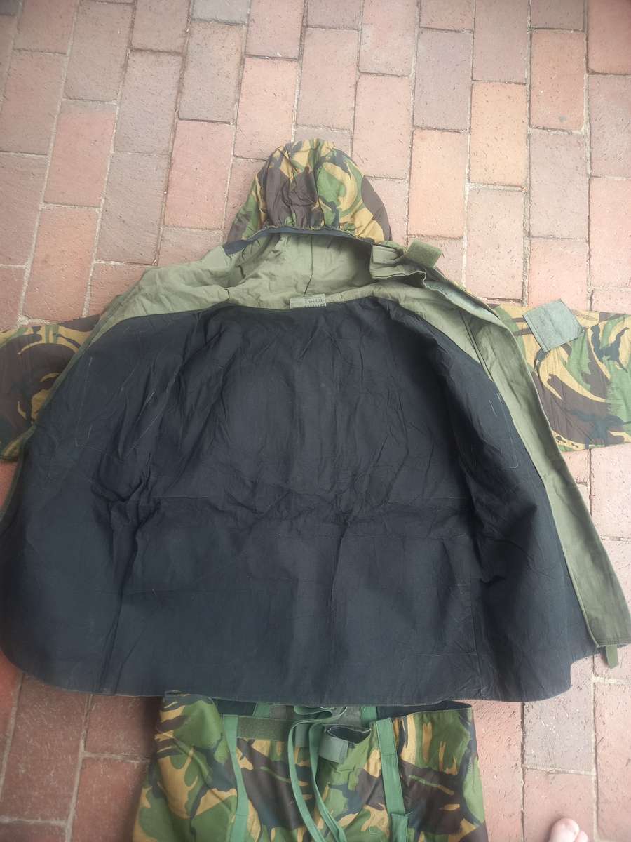 British DPM Smock NBC / protective suit (Nuclear/Biological/Chemical warfare suit)