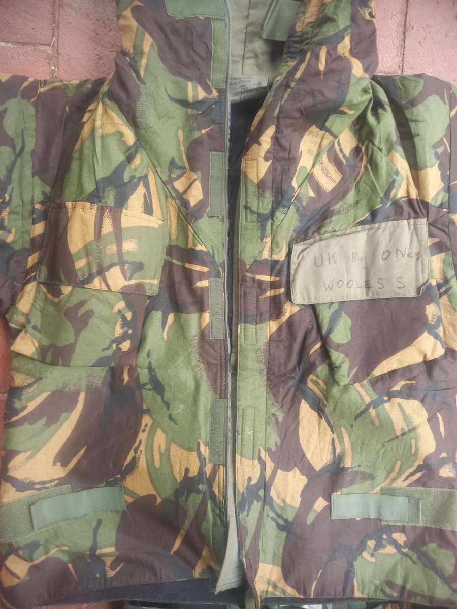 British DPM Smock NBC / protective suit (Nuclear/Biological/Chemical warfare suit)