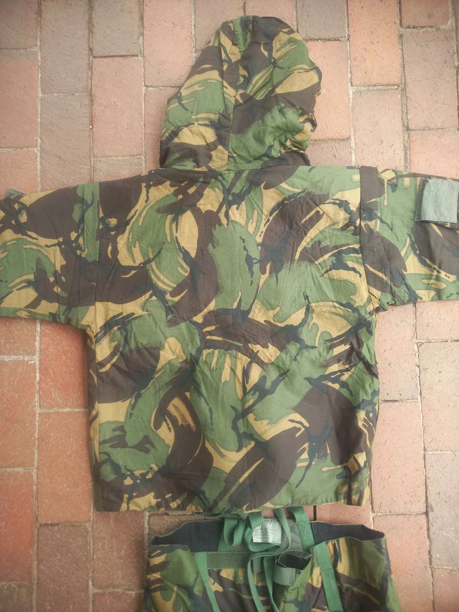 British DPM Smock NBC / protective suit (Nuclear/Biological/Chemical warfare suit)