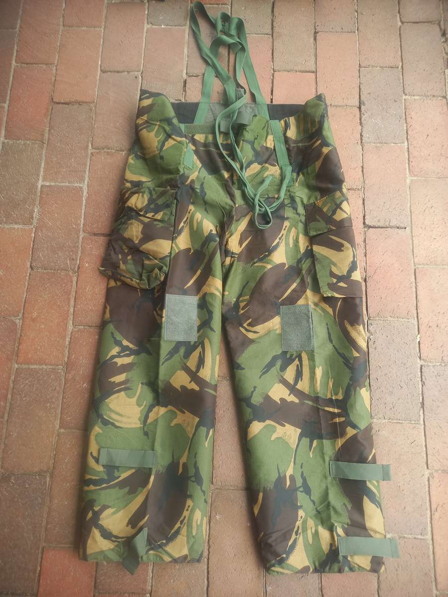 British DPM Smock NBC / protective suit (Nuclear/Biological/Chemical warfare suit)