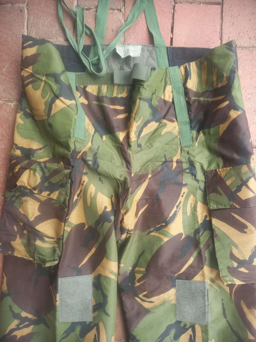 British DPM Smock NBC / protective suit (Nuclear/Biological/Chemical warfare suit)