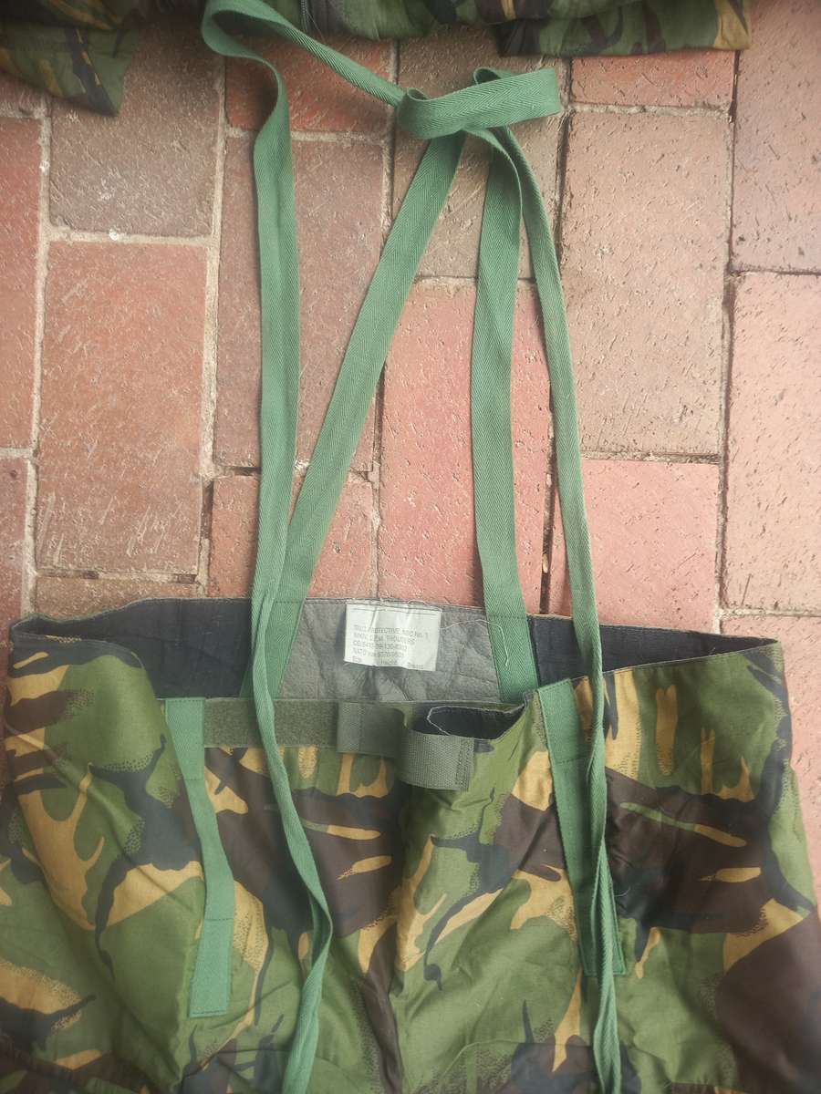 British DPM Smock NBC / protective suit (Nuclear/Biological/Chemical warfare suit)