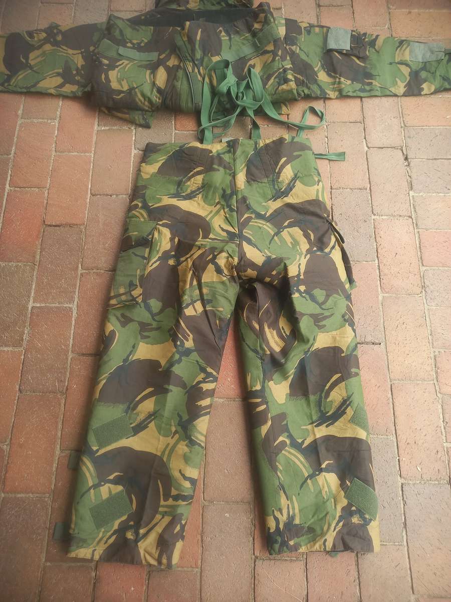 British DPM Smock NBC / protective suit (Nuclear/Biological/Chemical warfare suit)
