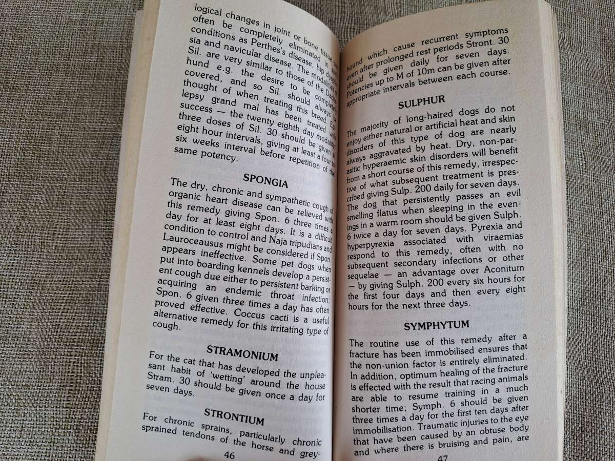 Homoeopathy in Veterinary Practice 2nd Edition - K.J. Biddis