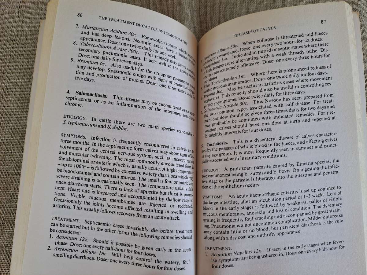 The Treatment of Cattle by Homoeopathy - George MacLeod