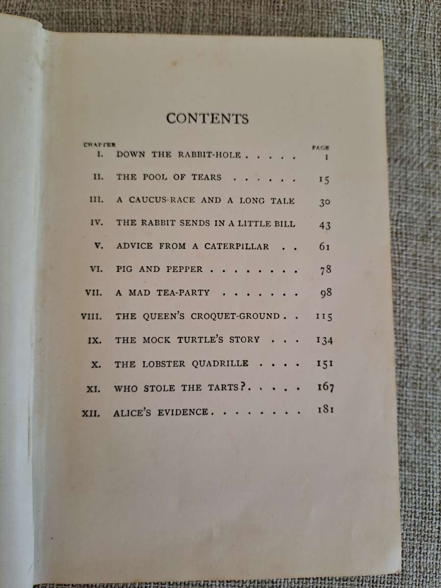 Alice's Adventures in Wonderland - Lewis Carroll