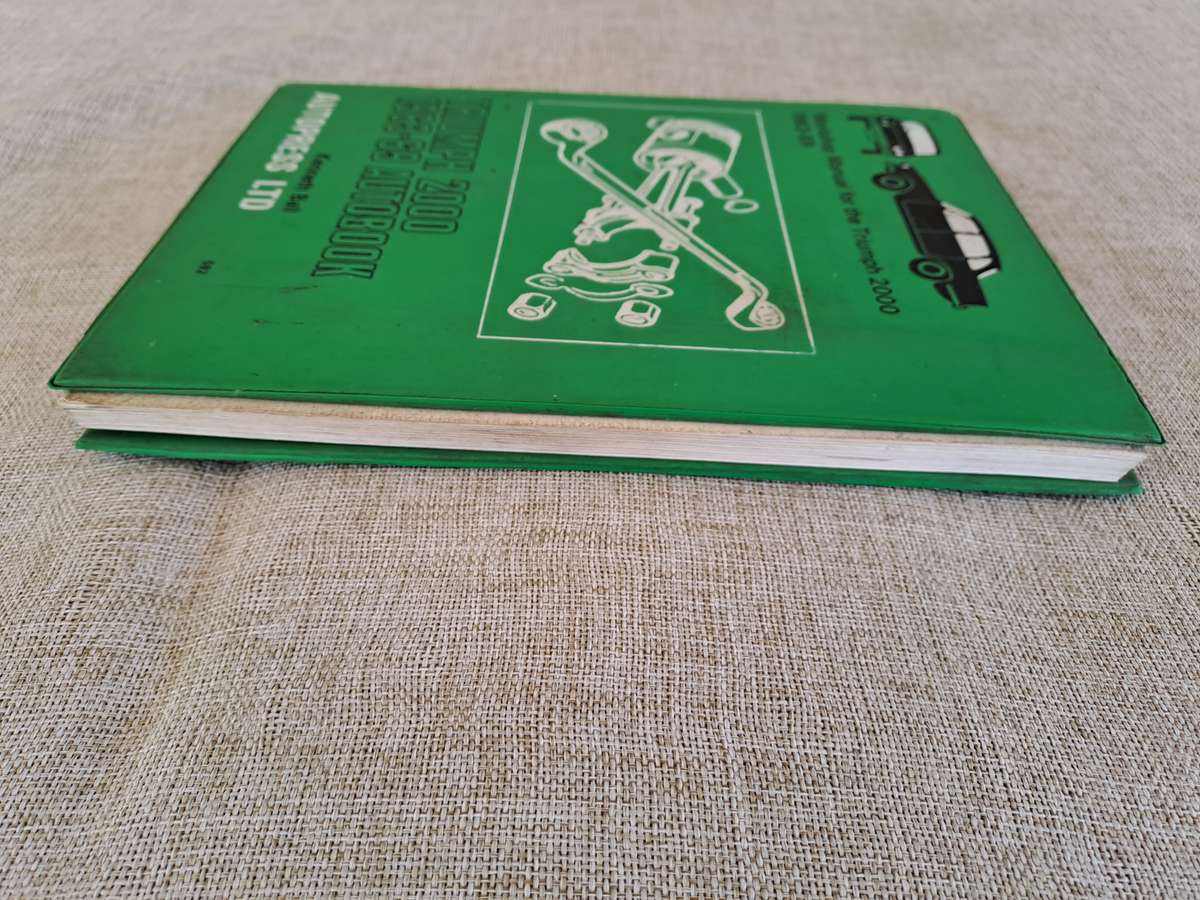 Triumph 2000 Workshop Manual 1963-69 - Autopress
