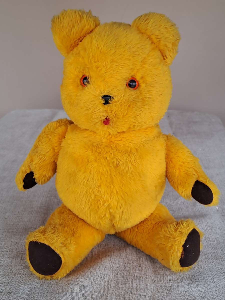Orange Teddy Bear Ark Toys Speelgoed by Prima