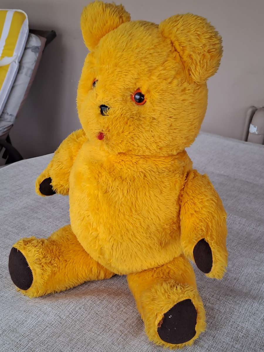 Orange Teddy Bear Ark Toys Speelgoed by Prima