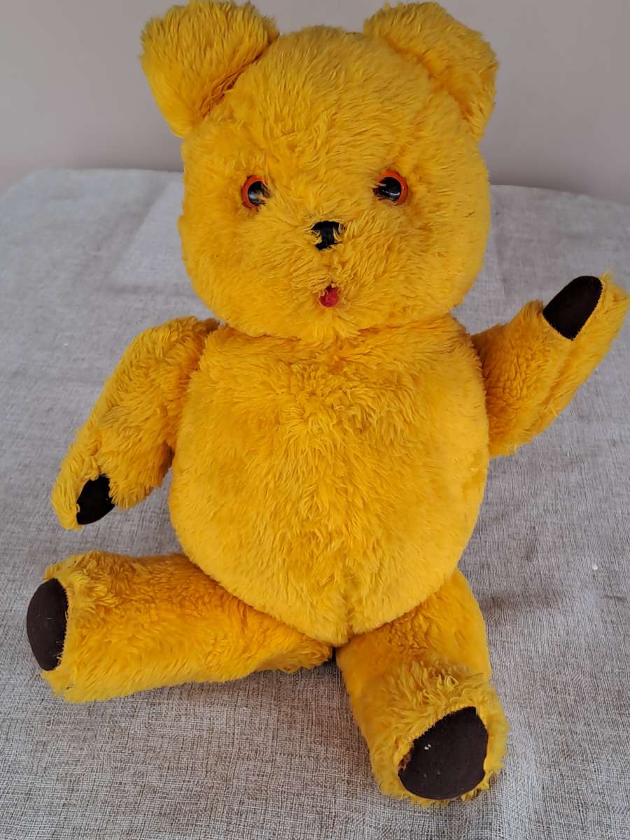 Orange Teddy Bear Ark Toys Speelgoed by Prima