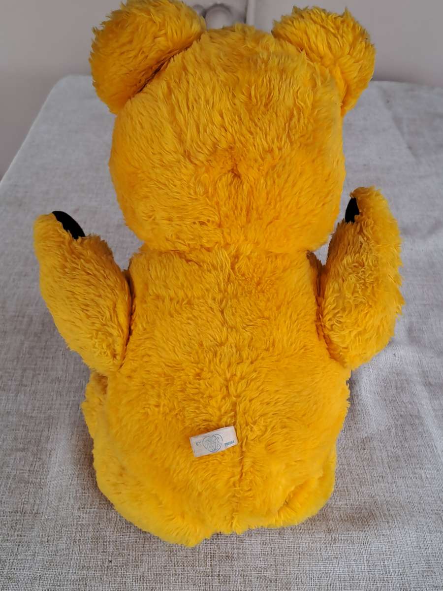 Orange Teddy Bear Ark Toys Speelgoed by Prima