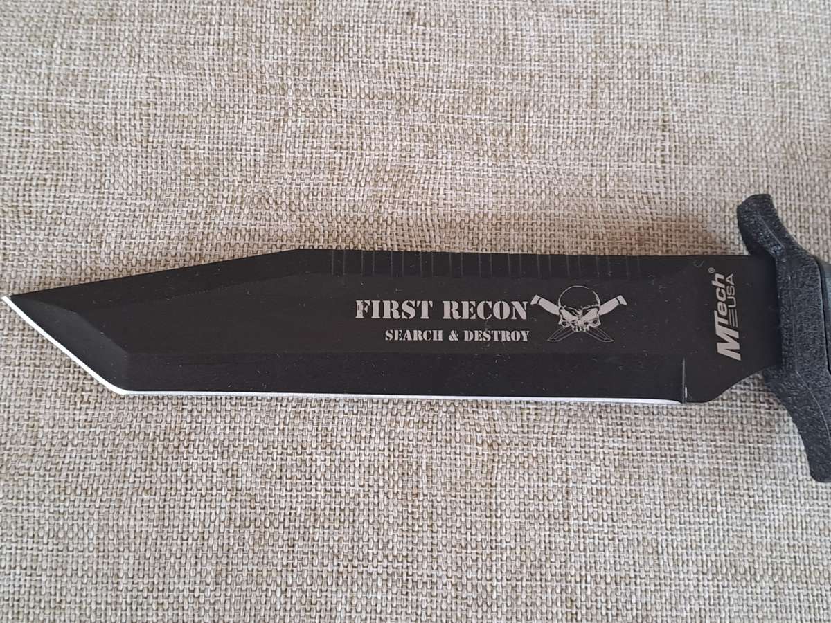 MTech First Recon Search & Destroy Tactical Rescue Knife MT-676TB