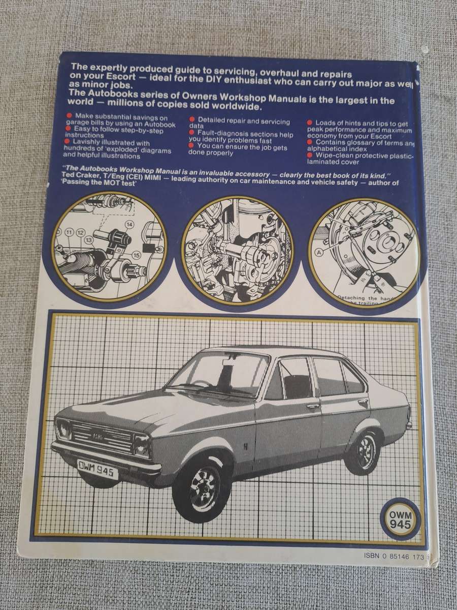 Ford Escort 1975-80 Owners Workshop Manual - Autobooks