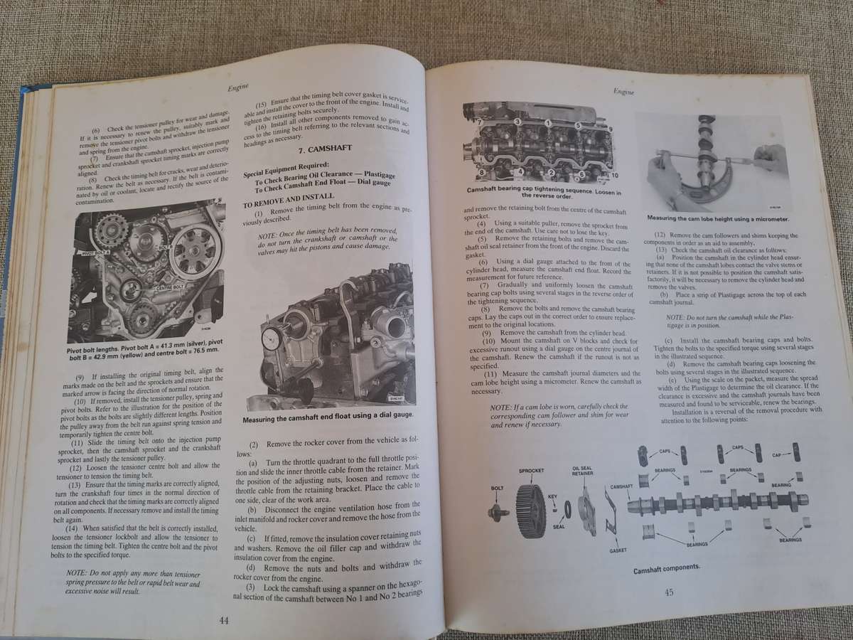 HI-LUX 2WD & 4WD Diesel engines 1988-1997 Service & Repair Manual
