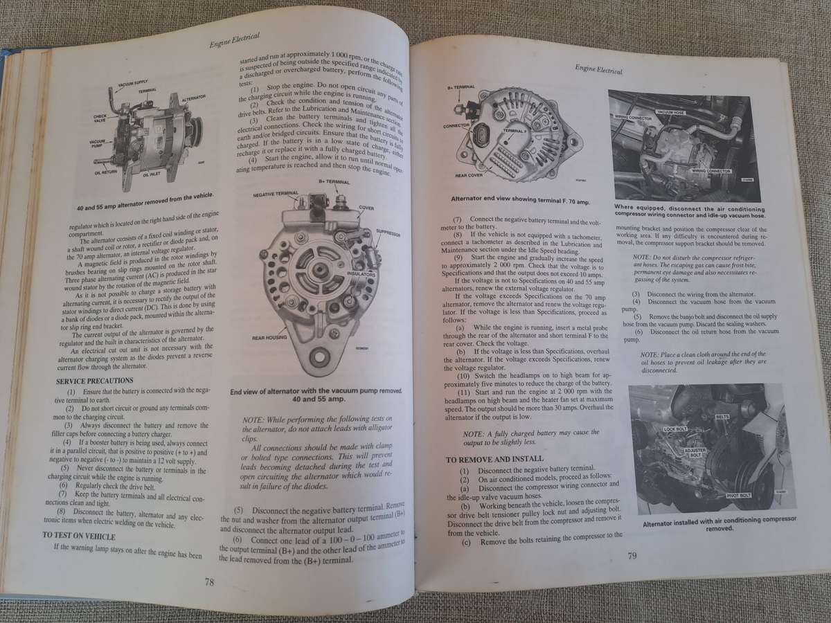 HI-LUX 2WD & 4WD Diesel engines 1988-1997 Service & Repair Manual