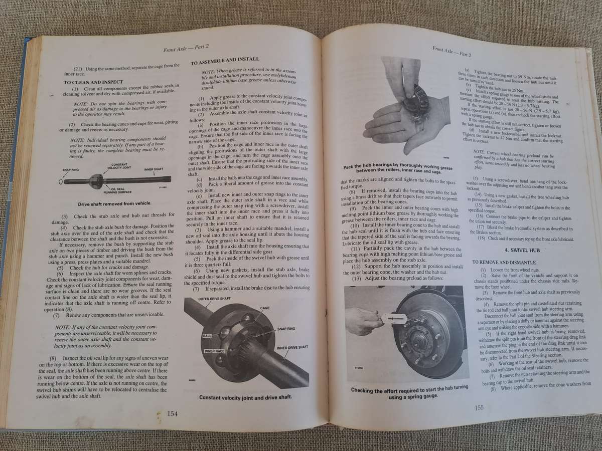 HI-LUX 2WD & 4WD Diesel engines 1988-1997 Service & Repair Manual