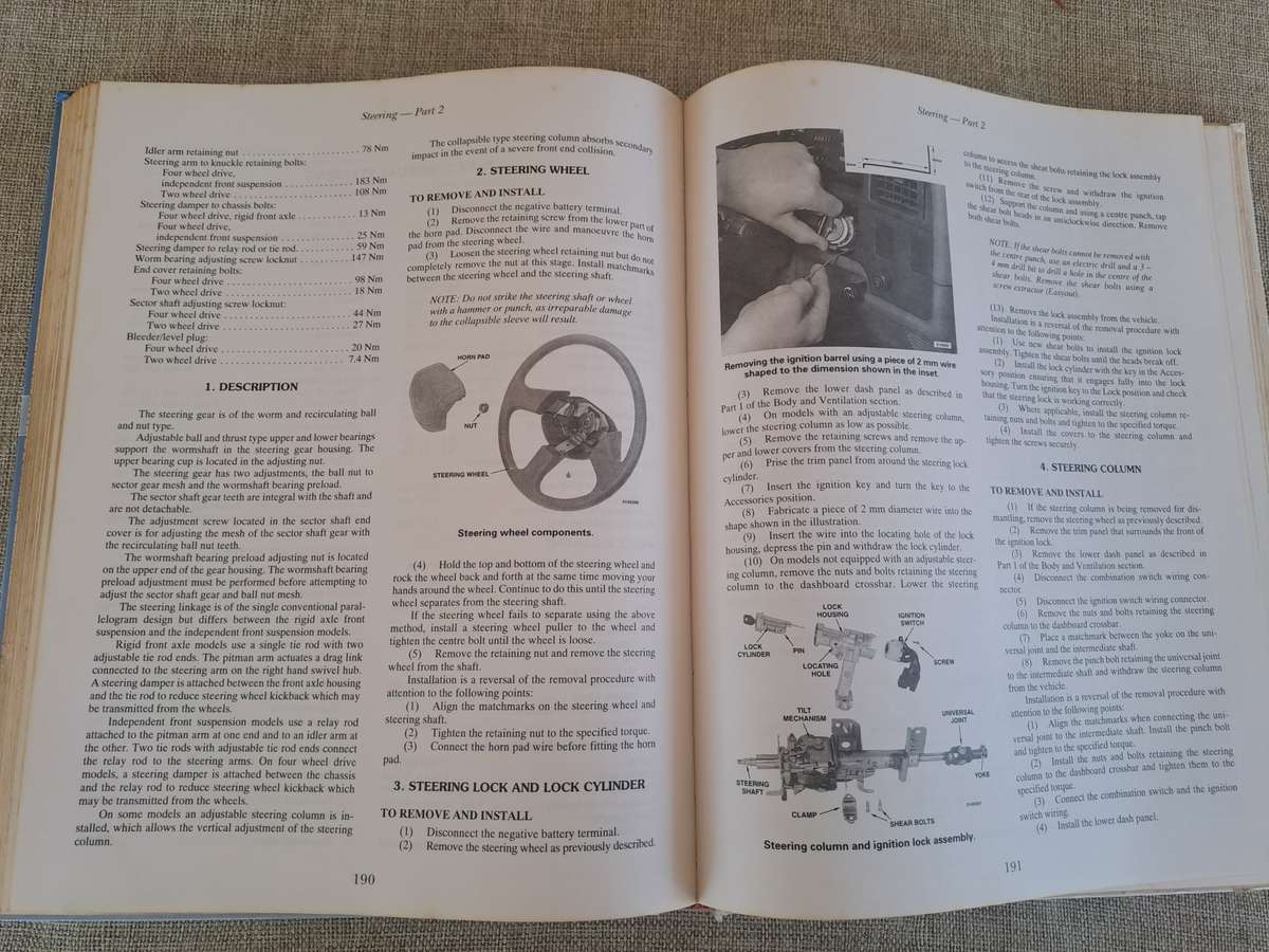 HI-LUX 2WD & 4WD Diesel engines 1988-1997 Service & Repair Manual