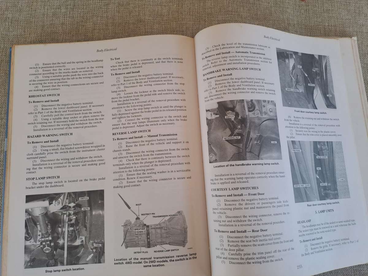 HI-LUX 2WD & 4WD Diesel engines 1988-1997 Service & Repair Manual