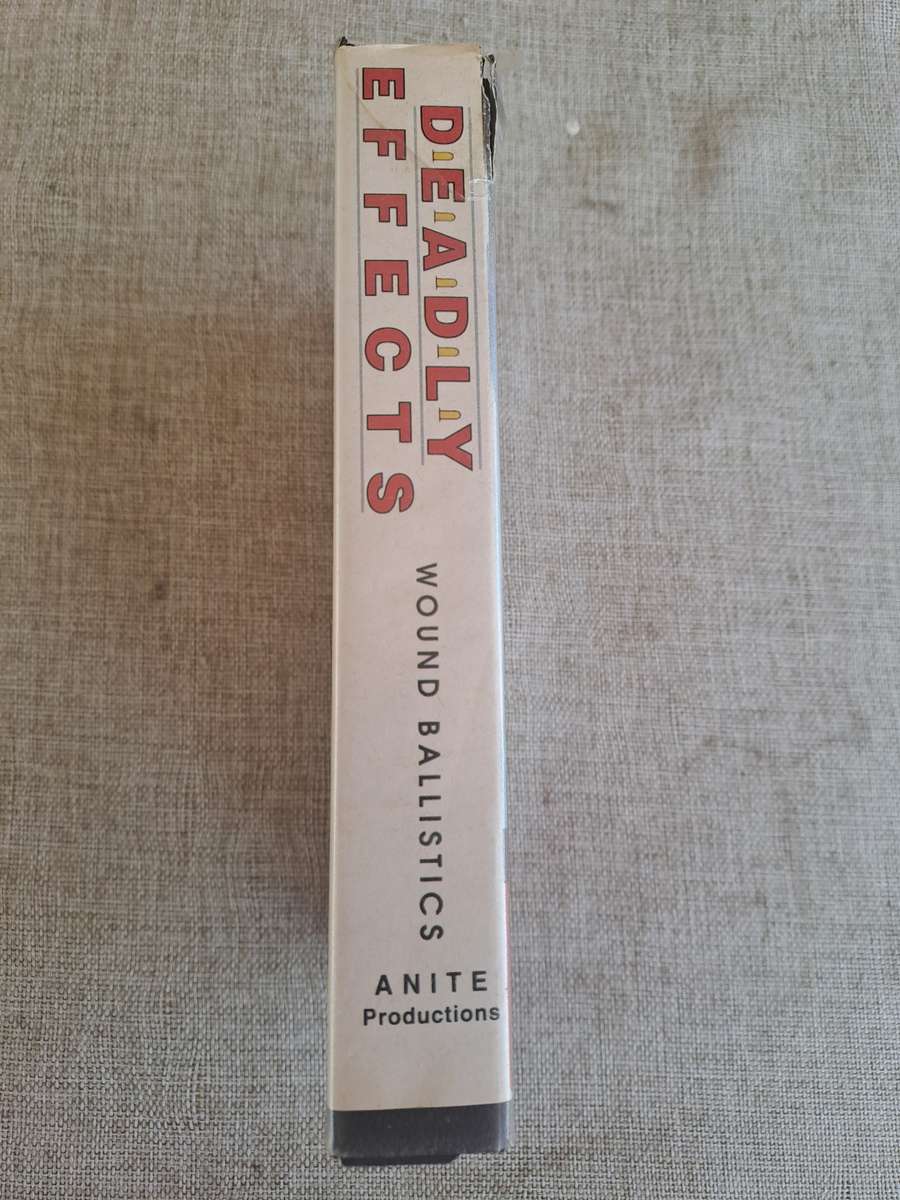 Deadly Effects: Wound Ballistics "What Bullets Do to Bodies" [VHS]