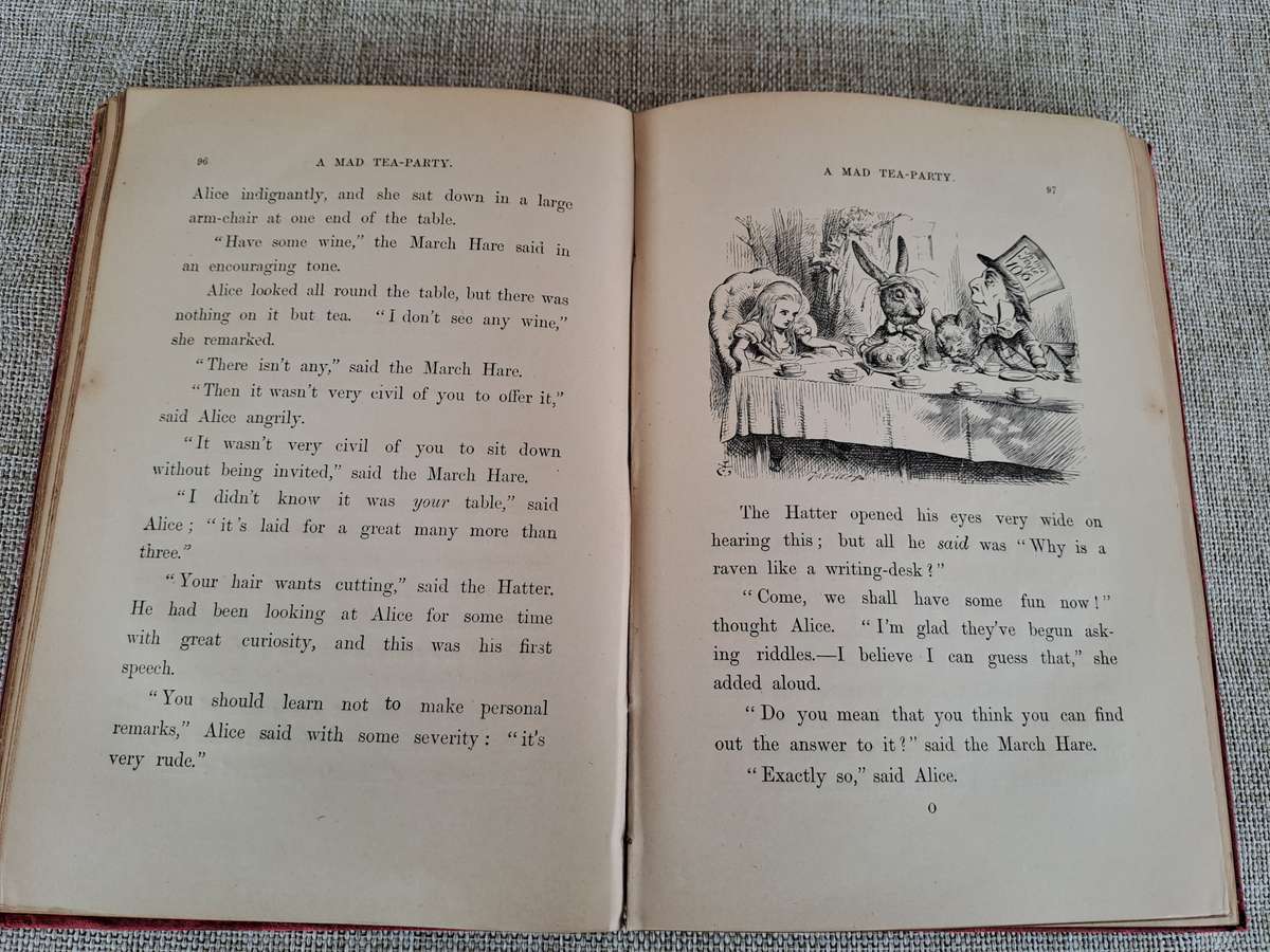 Alice's Adventures in Wonderland 1886 - Lewis Carroll