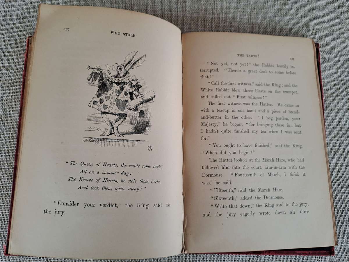 Alice's Adventures in Wonderland 1886 - Lewis Carroll