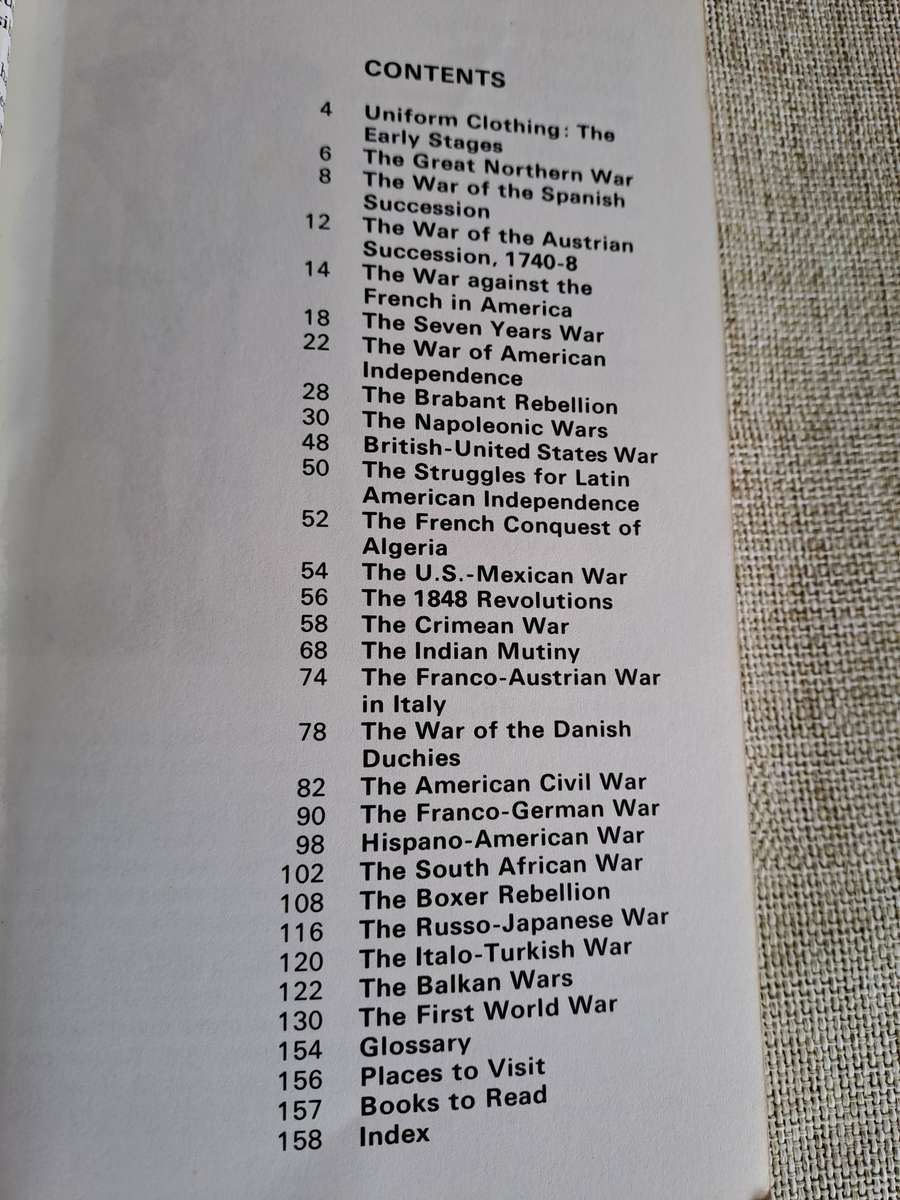 Military Uniforms 1686-1918