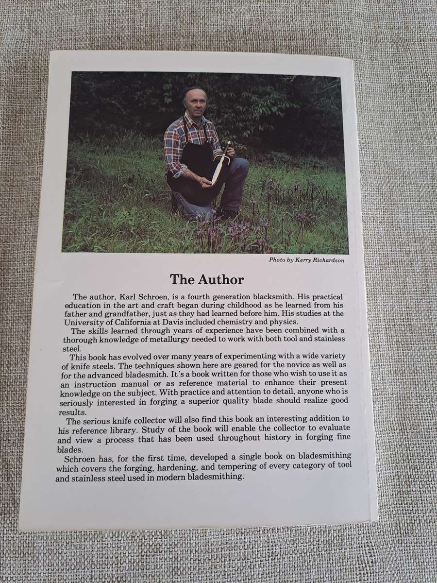 Hand Forged Knife: An Introduction to the Working of Modern Tool Steels