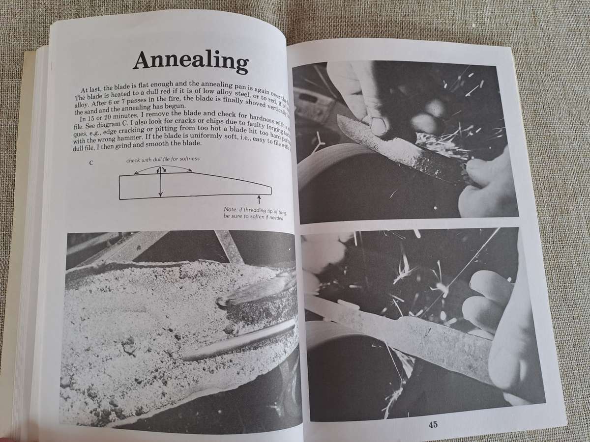 Hand Forged Knife: An Introduction to the Working of Modern Tool Steels