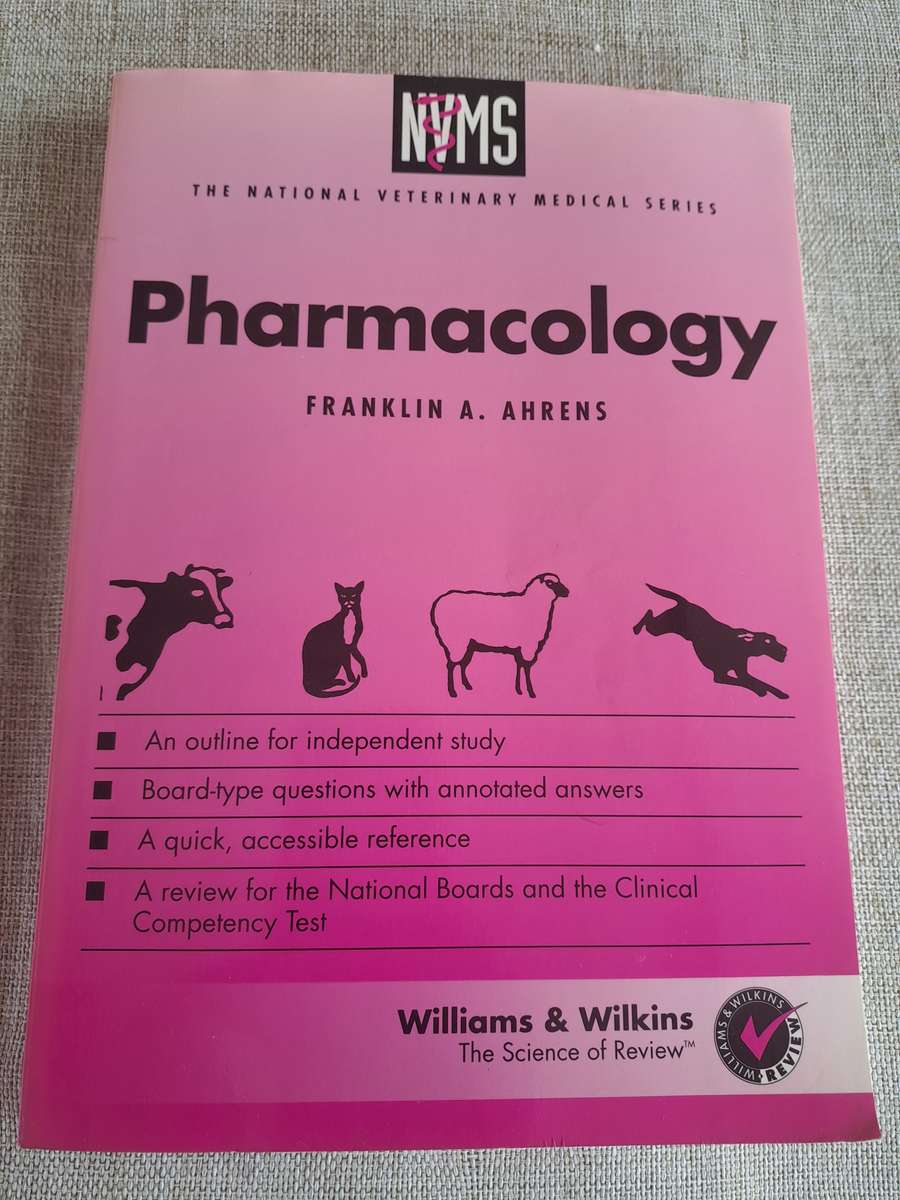 Pharmacology  The National Veterinary Medical Series