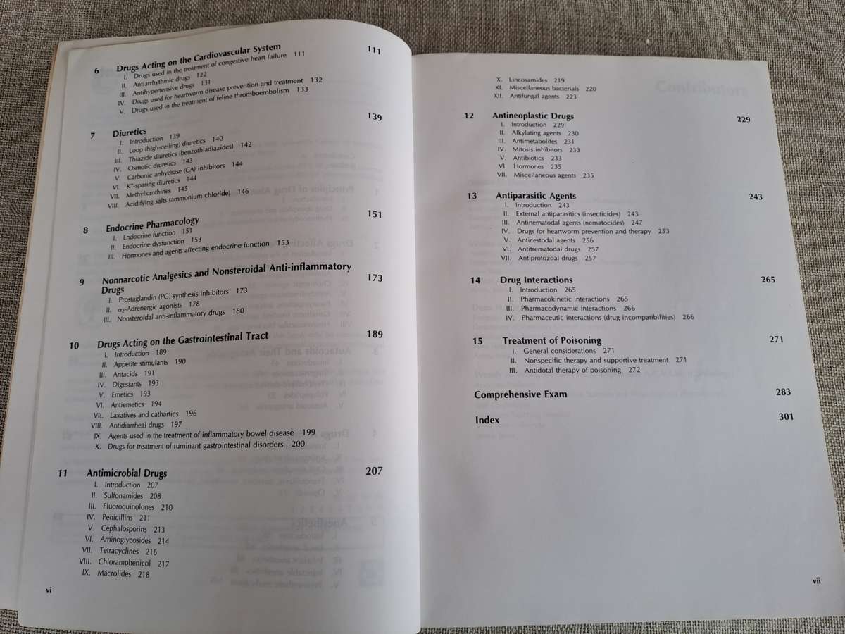 Pharmacology  The National Veterinary Medical Series