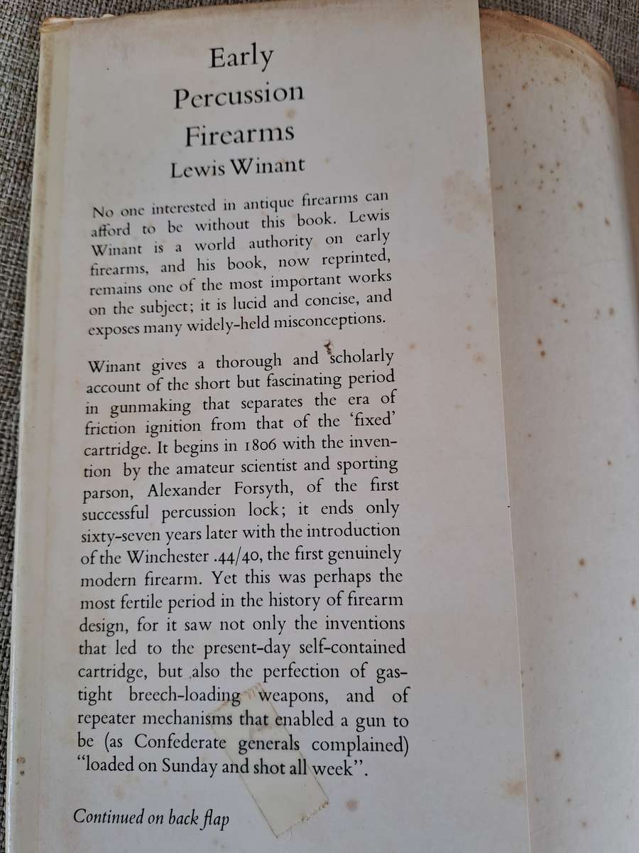 Early Percussion Firearms - Lewis Winant