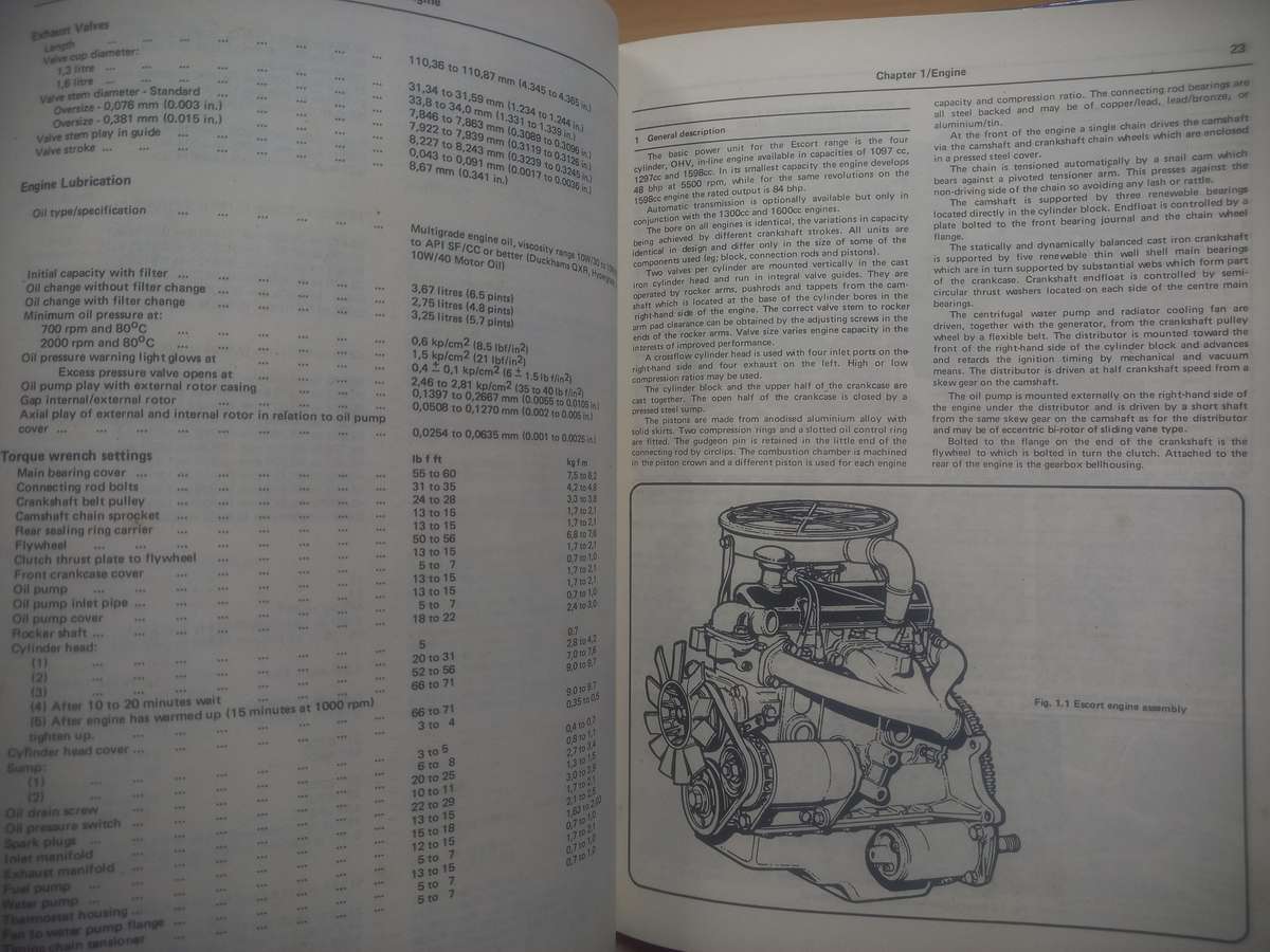 Ford Escort 75 to 80 - Owners Workshop Manual - Haynes