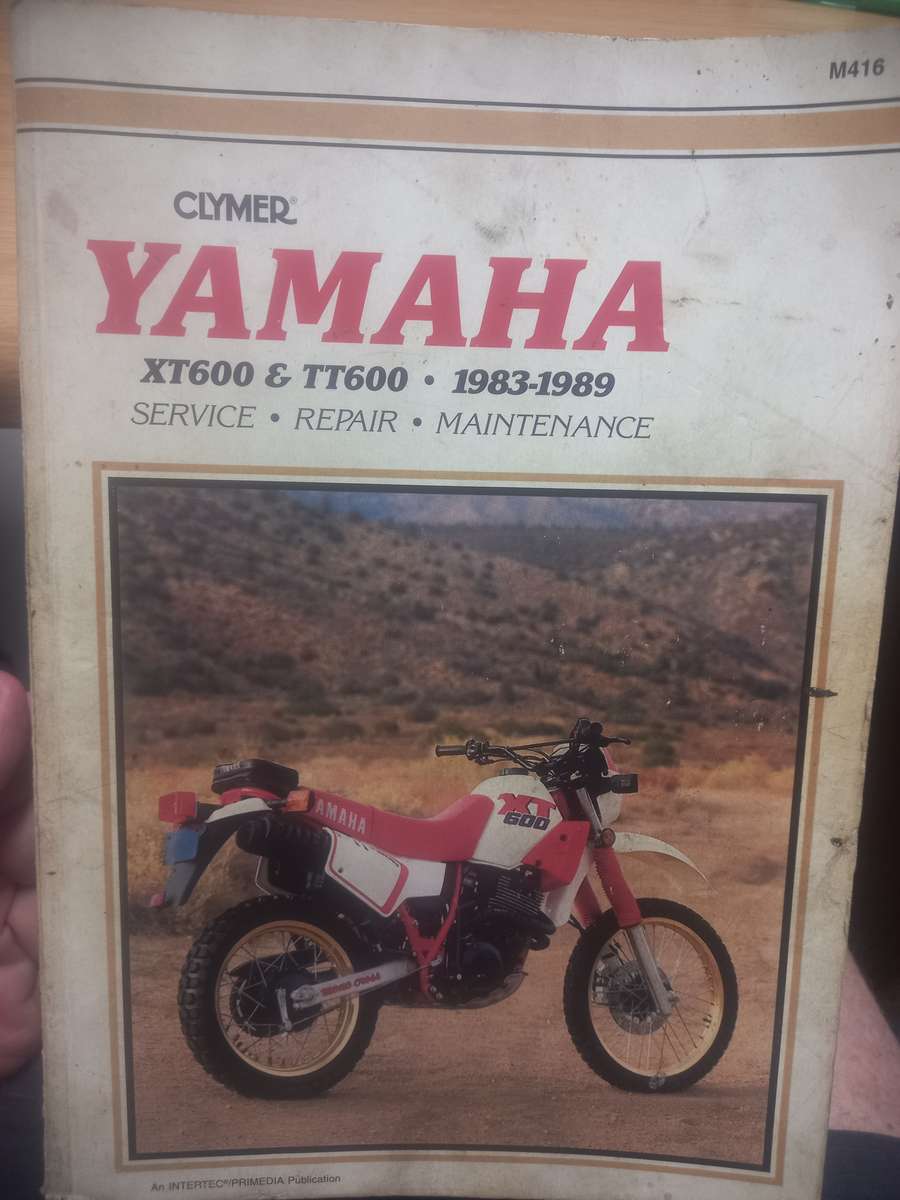 Yamaha XT600 and TT600 - 1983 to 1989 - Service Repair Maintenance - Clymer