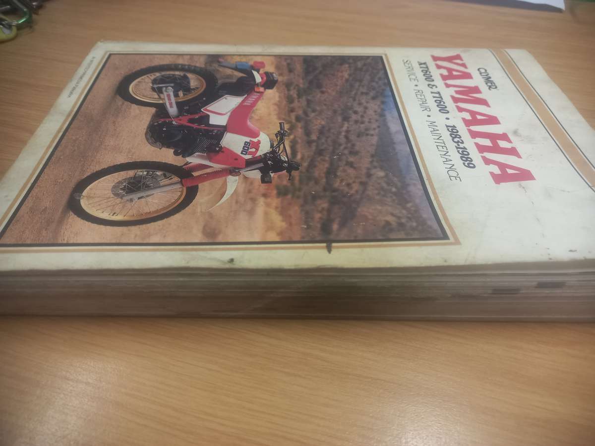 Yamaha XT600 and TT600 - 1983 to 1989 - Service Repair Maintenance - Clymer