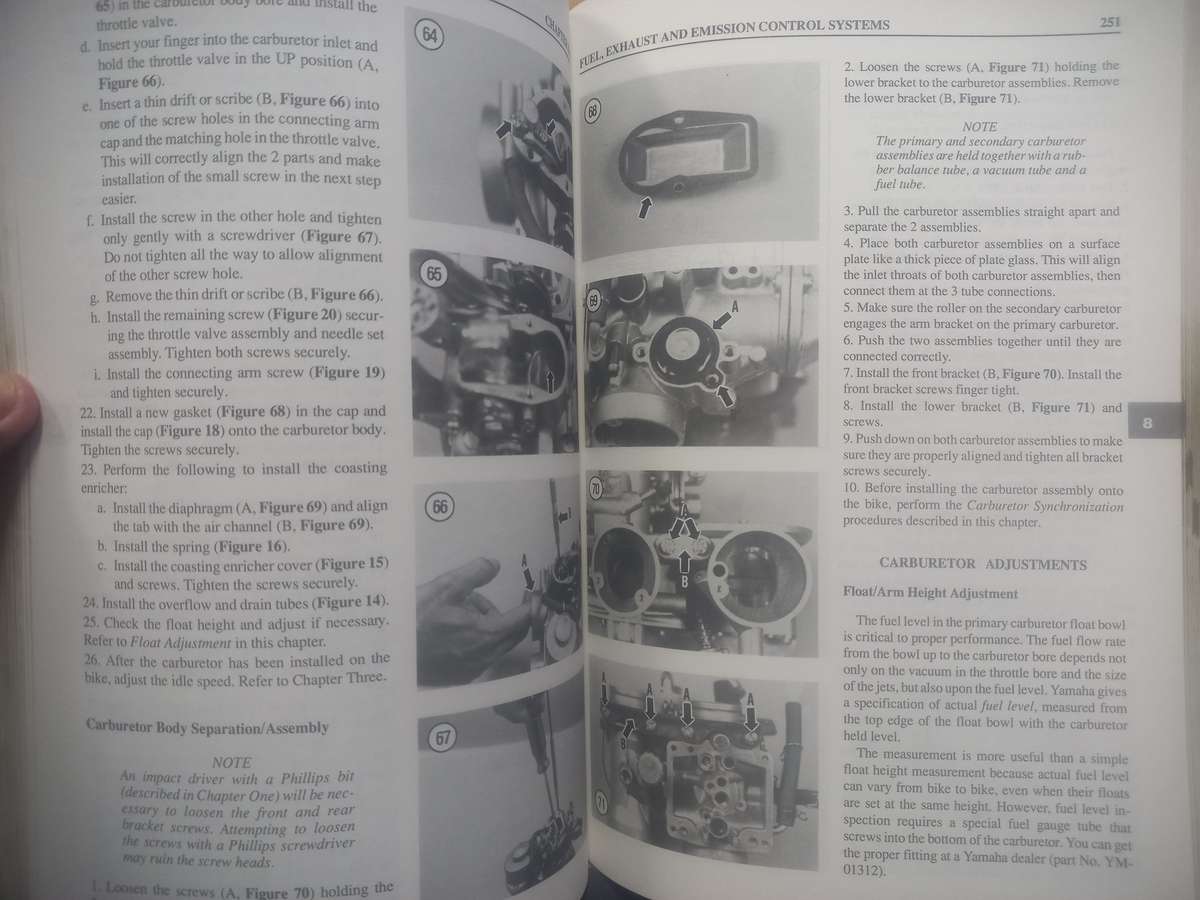 Yamaha XT600 and TT600 - 1983 to 1989 - Service Repair Maintenance - Clymer