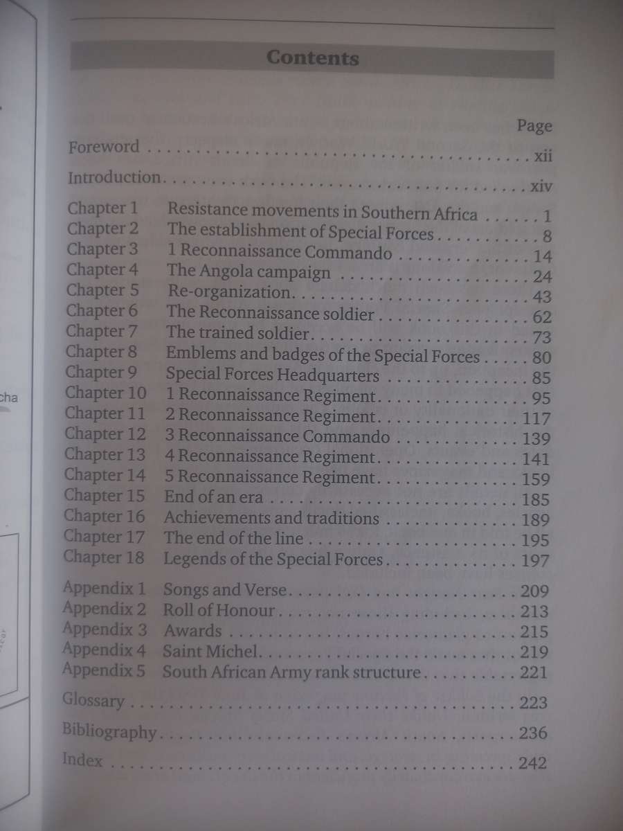 WE FEAR NAUGHT BUT GOD, THE STORY OF THE SOUTH AFRICAN SPECIAL FORCES "THE RECCES"