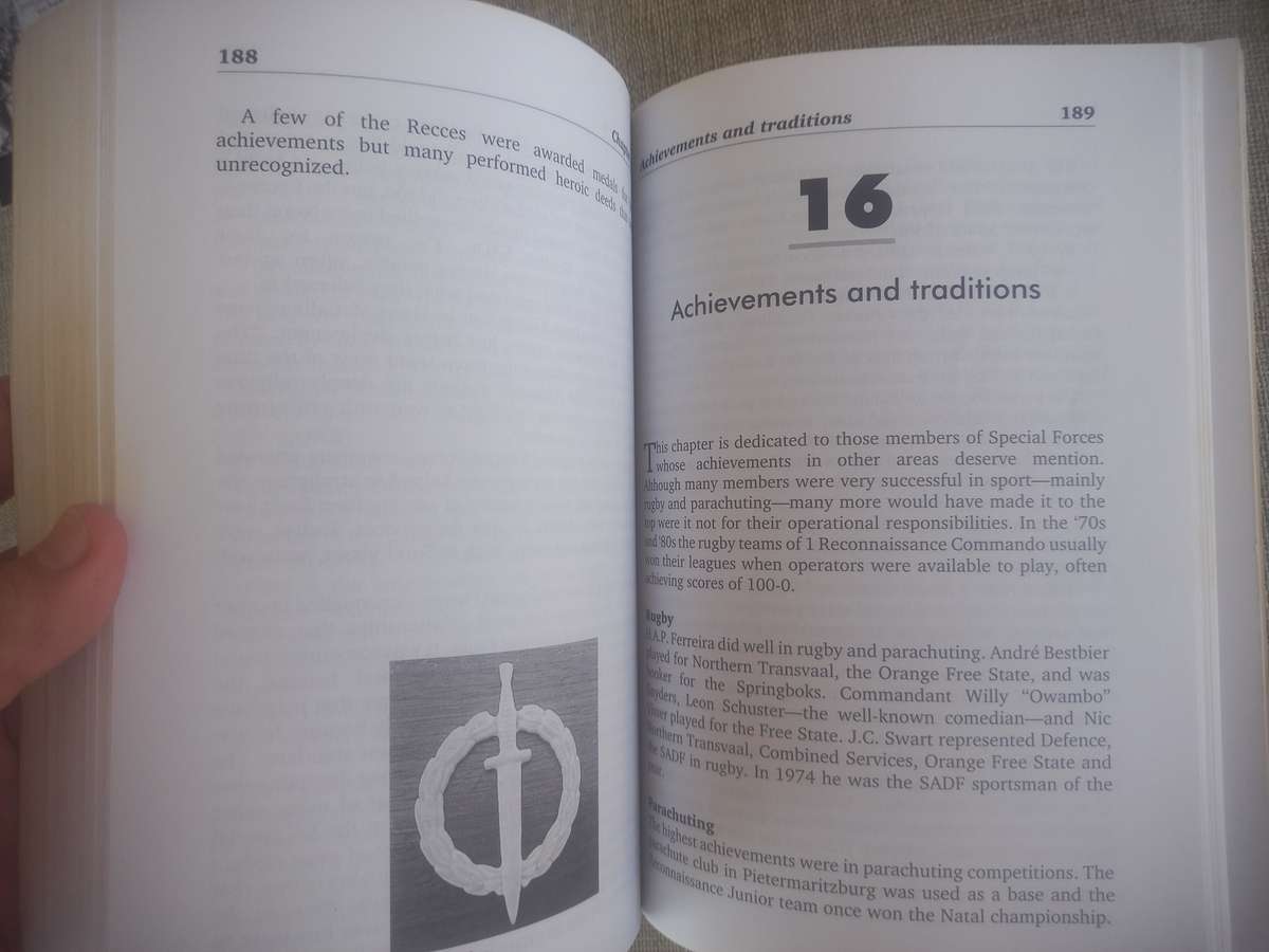 WE FEAR NAUGHT BUT GOD, THE STORY OF THE SOUTH AFRICAN SPECIAL FORCES "THE RECCES"