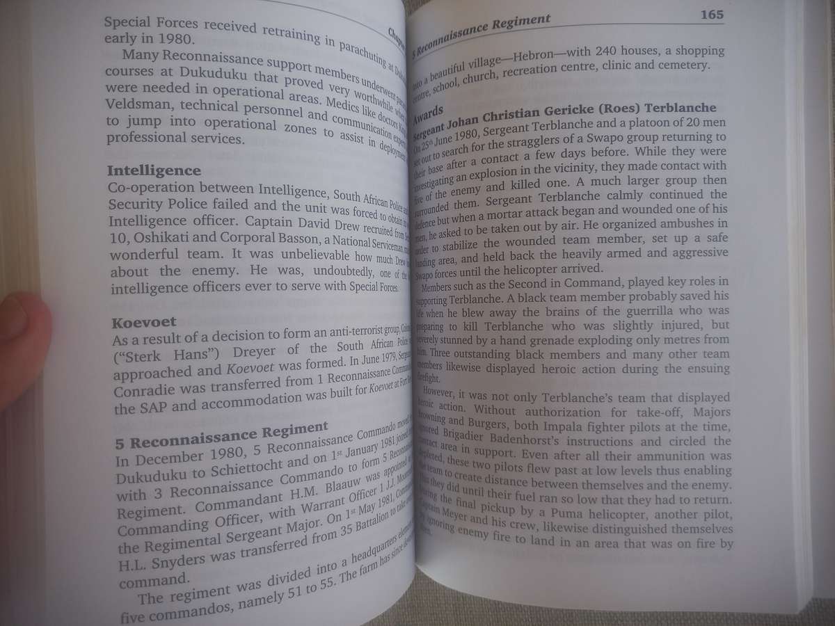 WE FEAR NAUGHT BUT GOD, THE STORY OF THE SOUTH AFRICAN SPECIAL FORCES "THE RECCES"