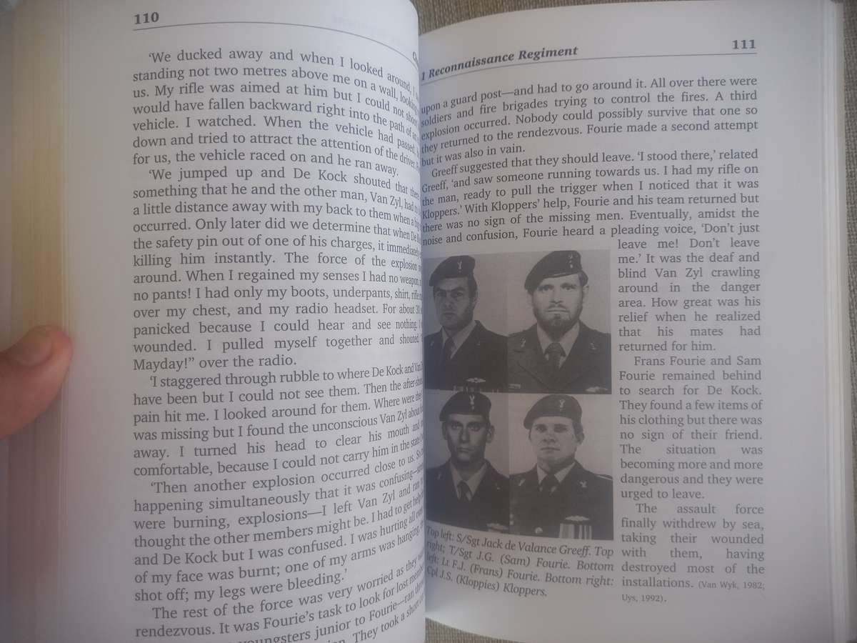 WE FEAR NAUGHT BUT GOD, THE STORY OF THE SOUTH AFRICAN SPECIAL FORCES "THE RECCES"