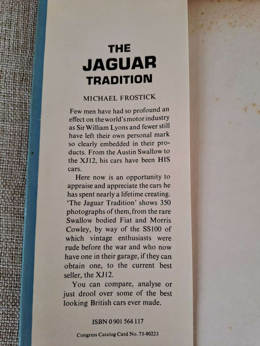 The Jaguar Tradition - Michael Frostick