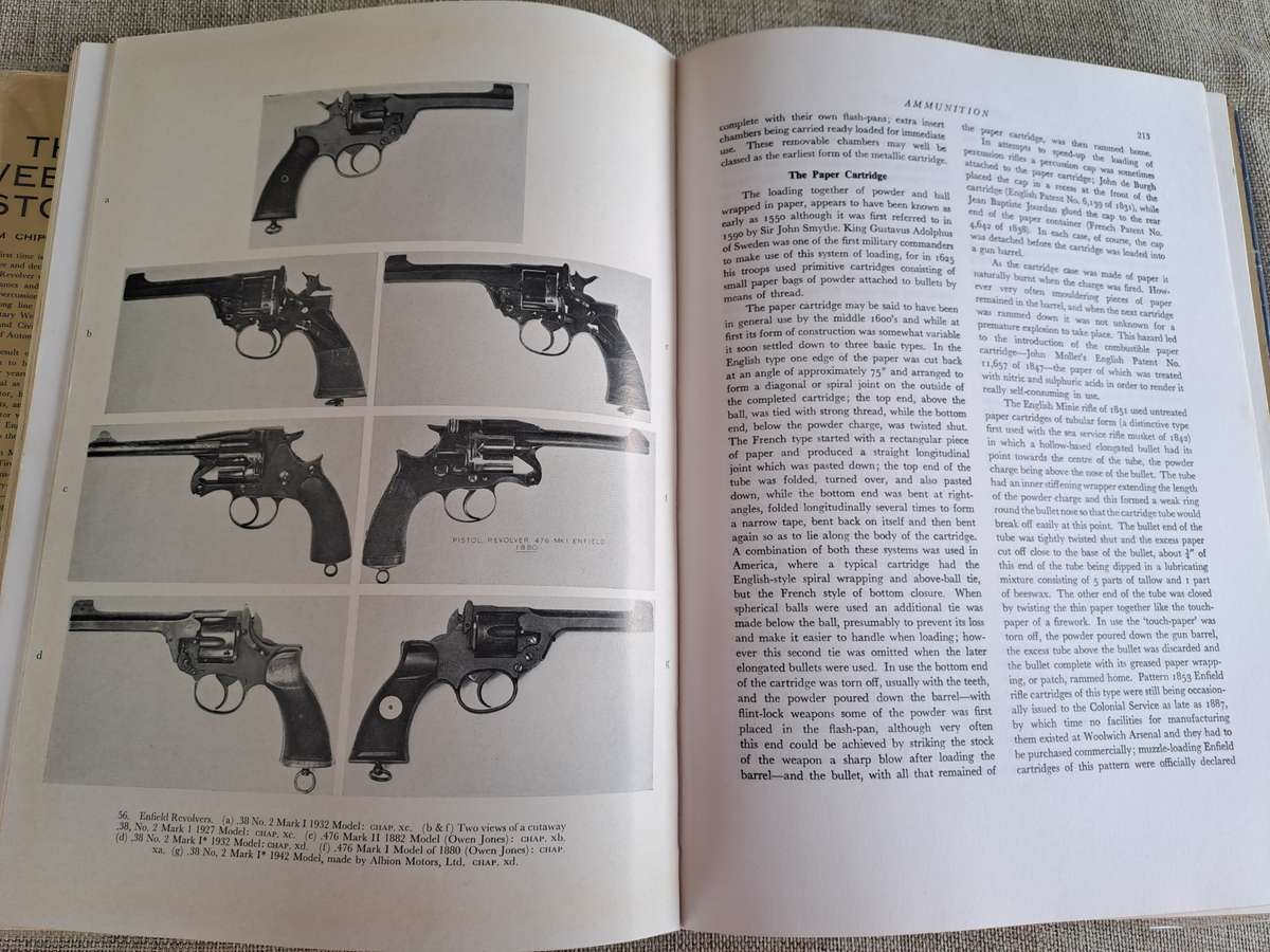 The Webley Story: History of Webley Pistols & Revolvers & Pistol Cartridge - W C Dowell