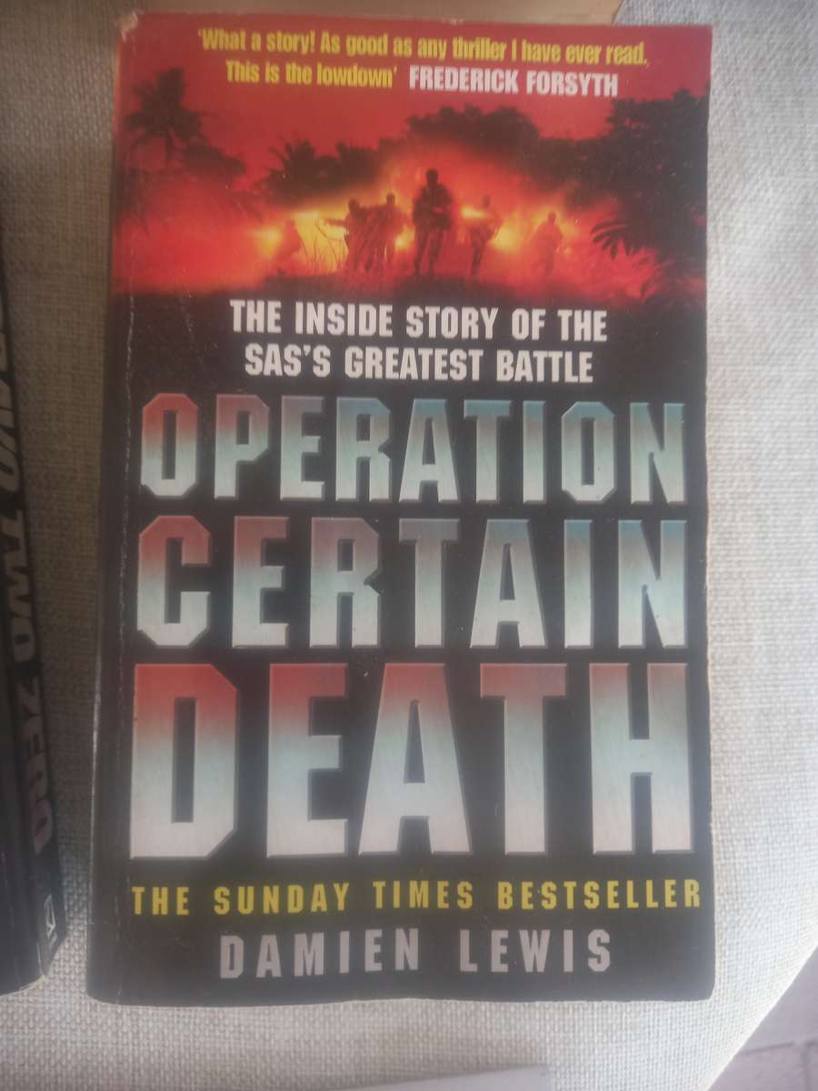 Military related reading x 9 books (special forces - non fiction)