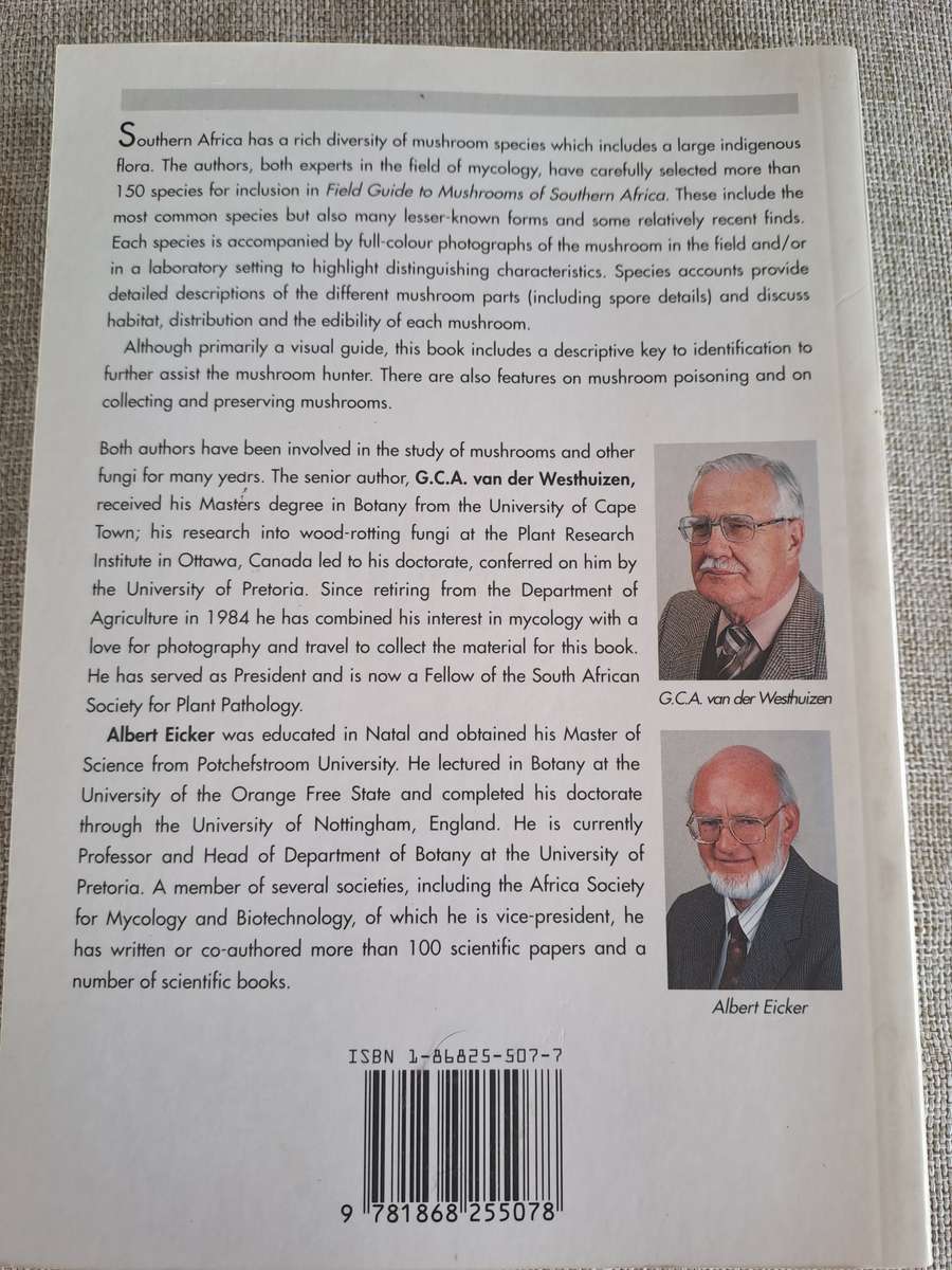 Field Guide Mushrooms of Southern Africa