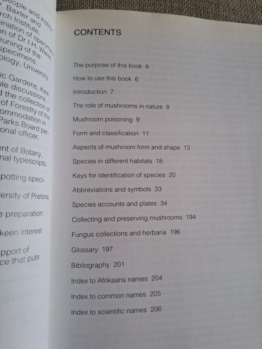 Field Guide Mushrooms of Southern Africa