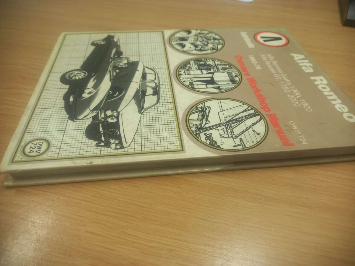 Alfa Romeo / Giulia and Alfa Romeo GT - 1962 to 1978 - Owners Workshop Manual - Autobooks