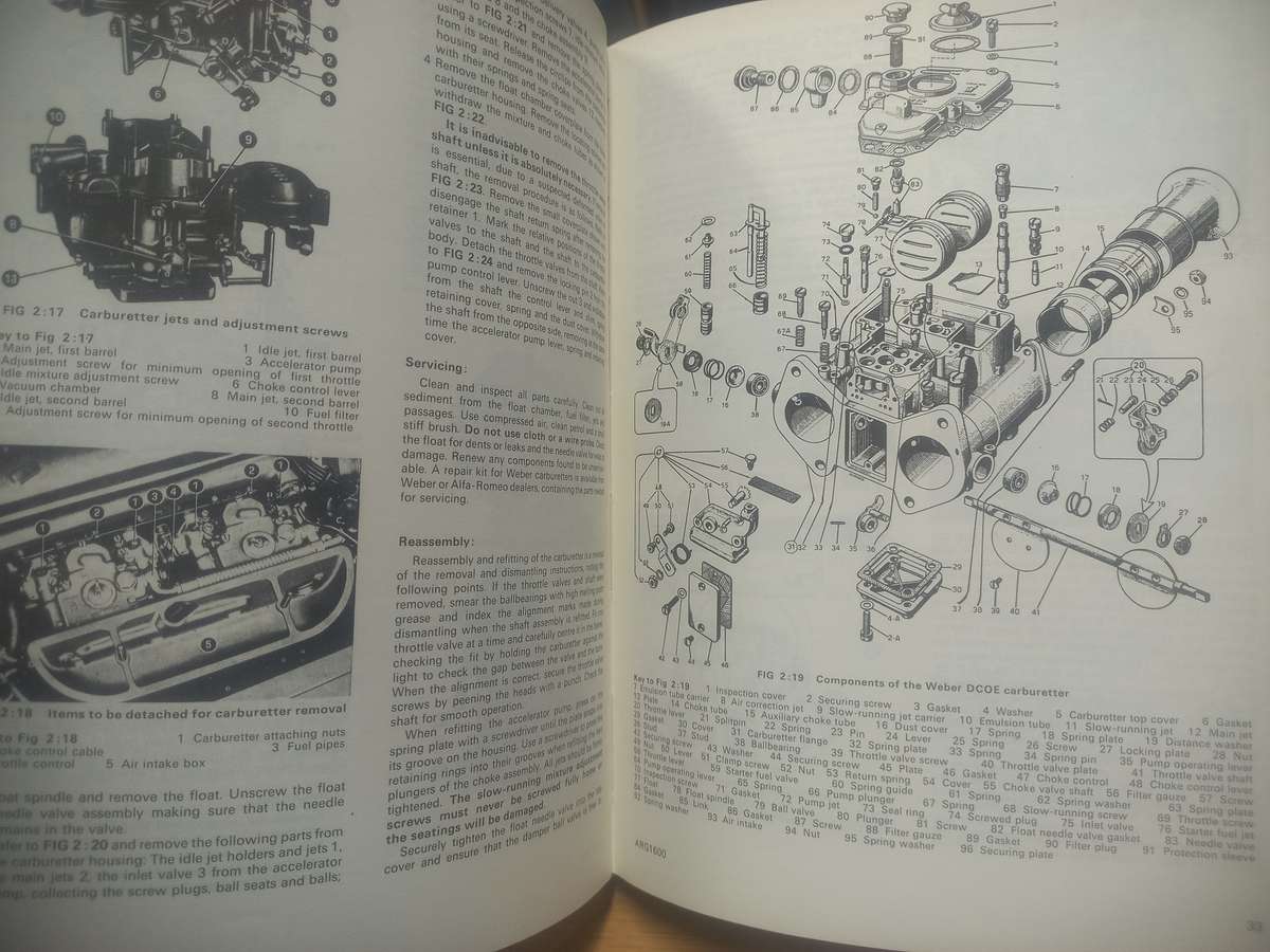 Alfa Romeo / Giulia and Alfa Romeo GT - 1962 to 1978 - Owners Workshop Manual - Autobooks