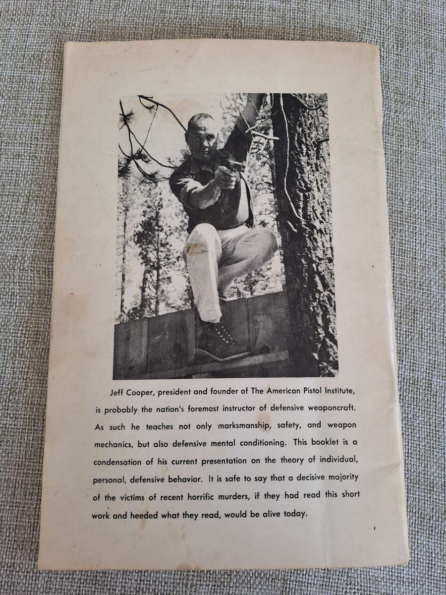 Principles of Personal Defense - Jeff Cooper