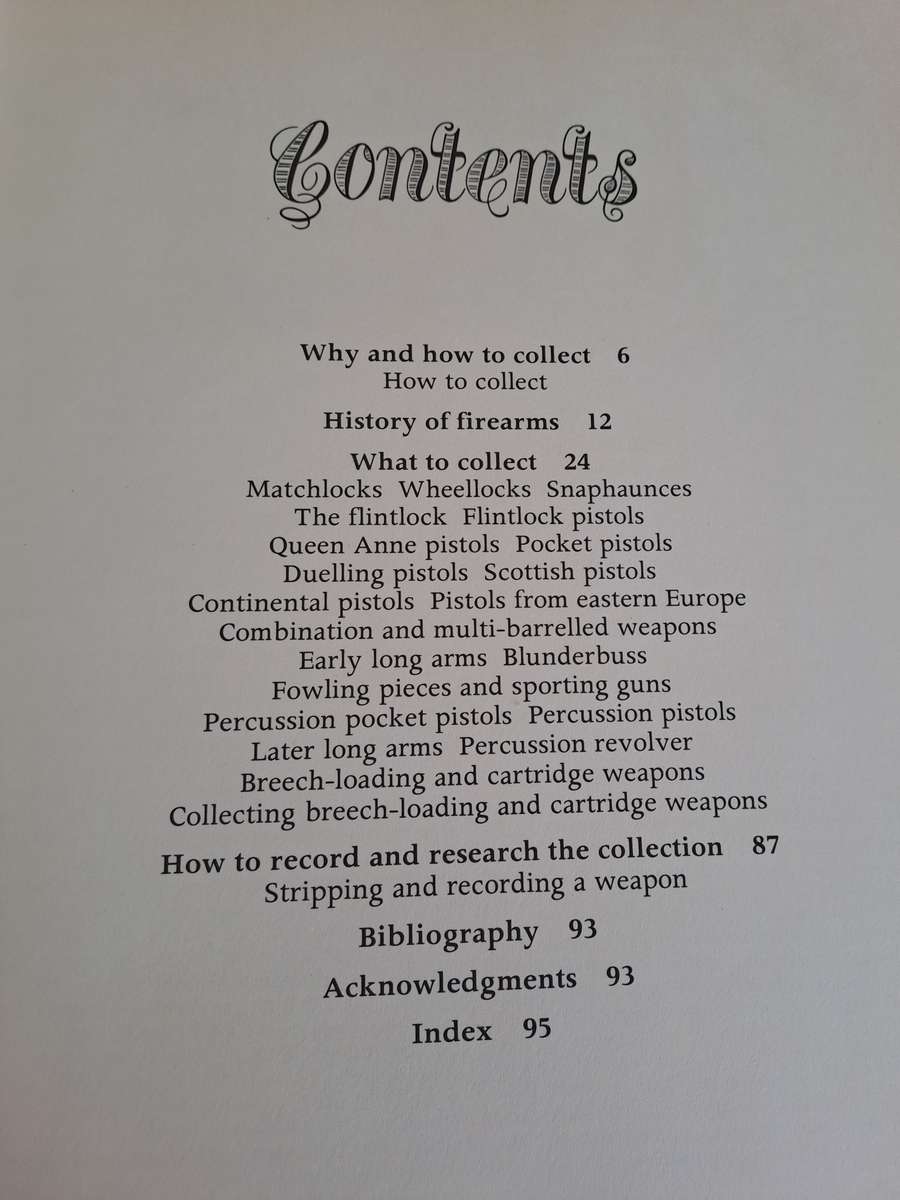 Antique Guns and Gun Collecting - Frederick Wilkinson