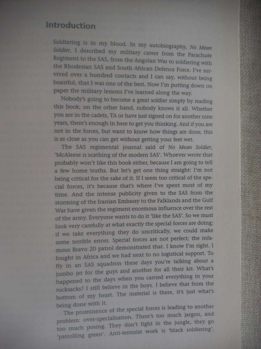 McAleese's Fighting Manual - a definitive soldiers handbook - PeterMcAleese