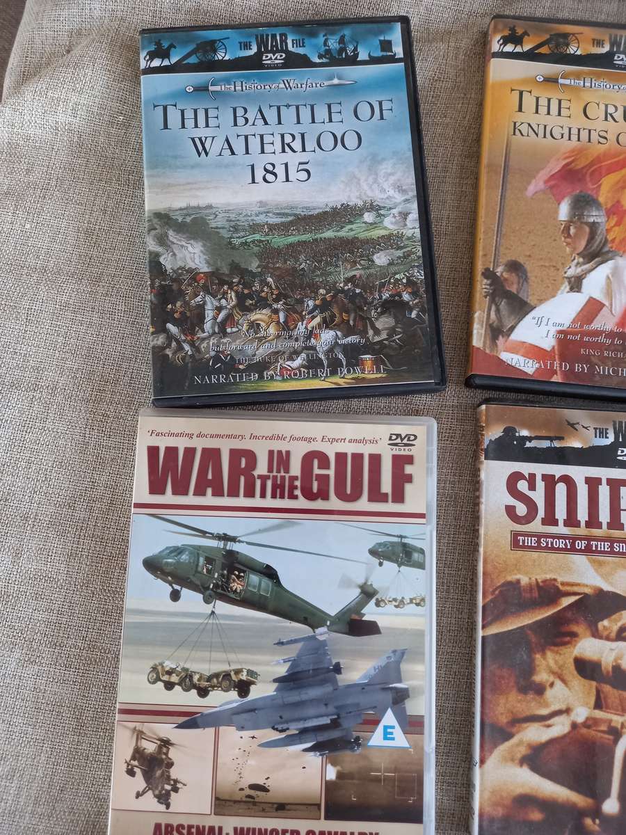 Military DVDs x 12